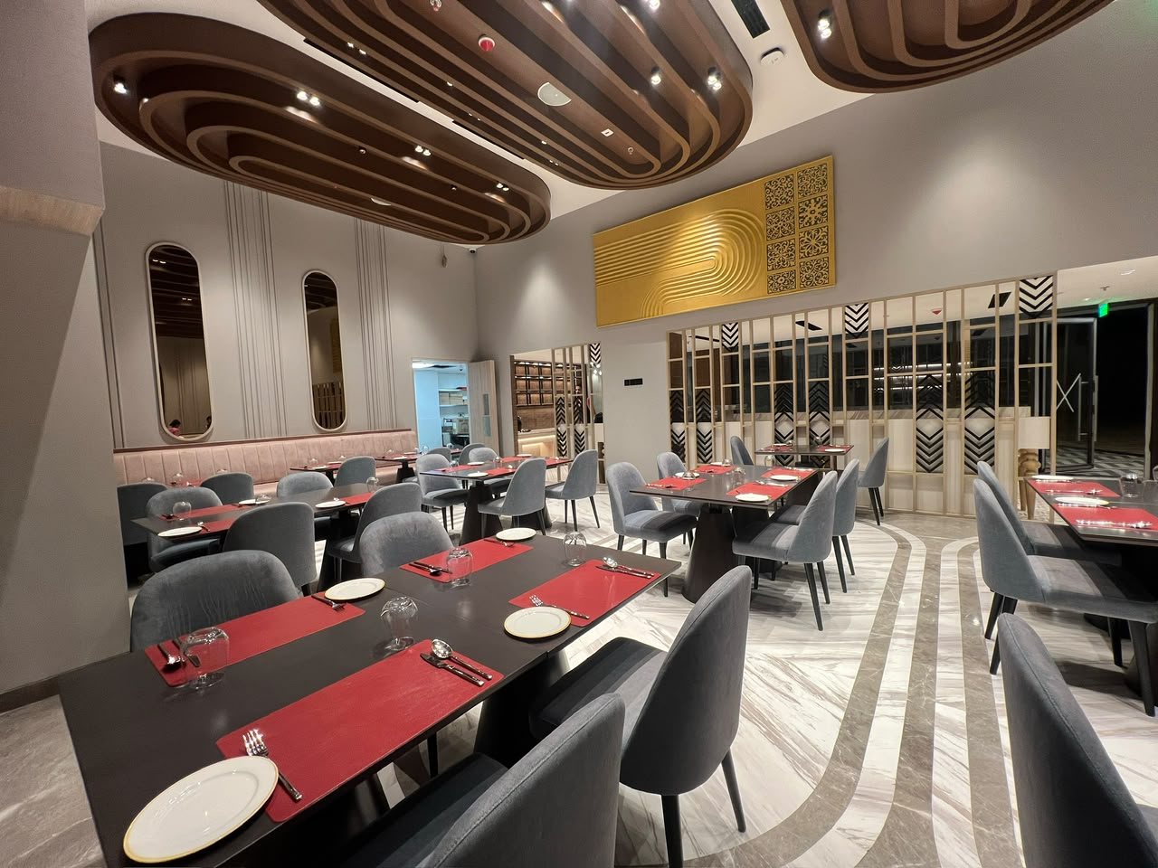 Restaurant interior